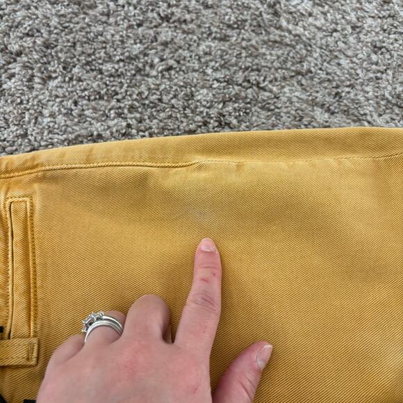 NWT Paige Colette Crop Flare Jeans Sz 26 Dandelion - Picture 13 of 13